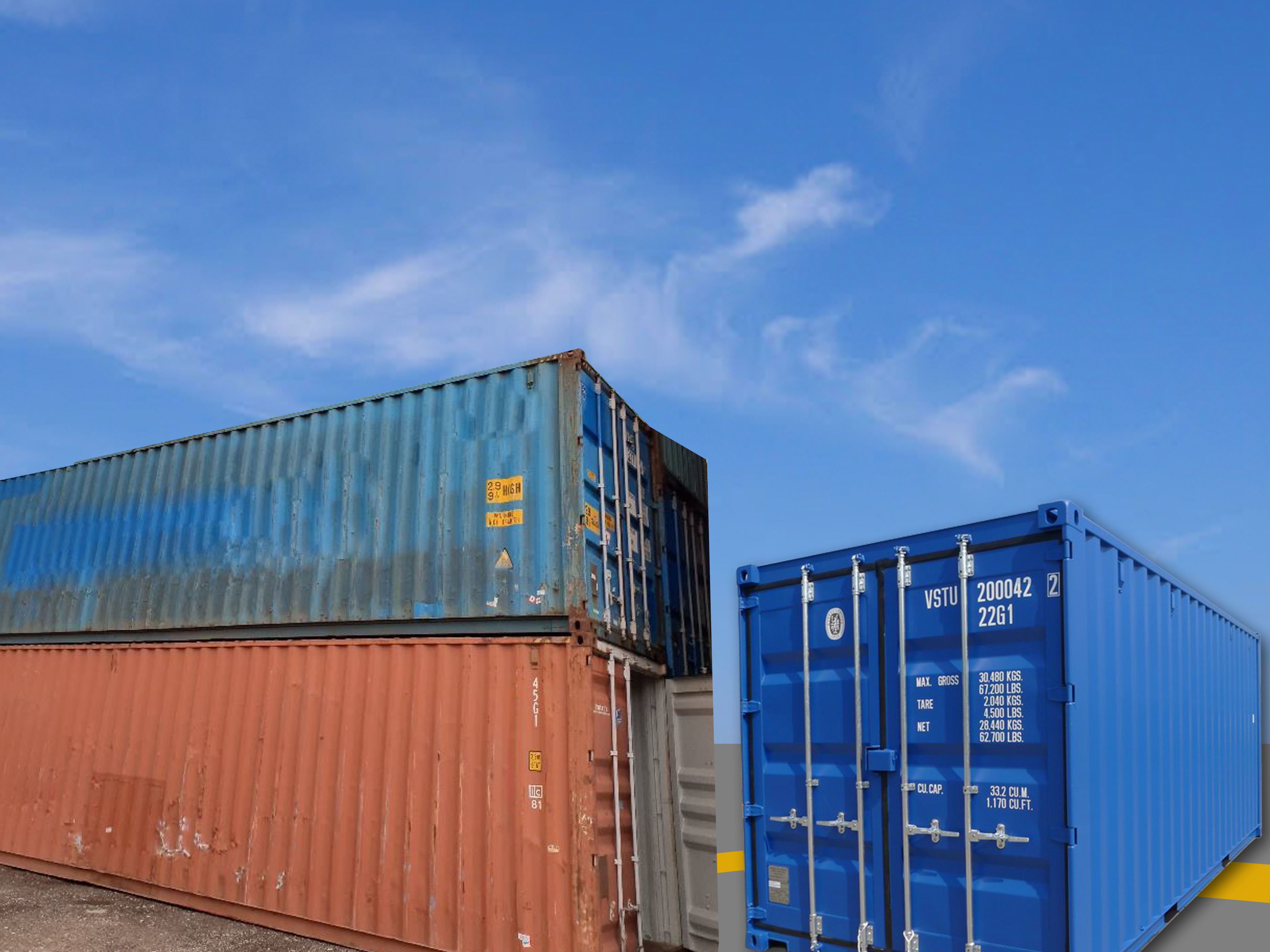 Used containers, container rental, container leasing, container purchase.