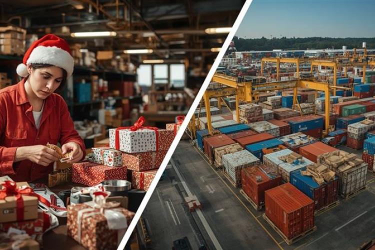 festive season containers