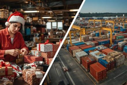 festive season containers